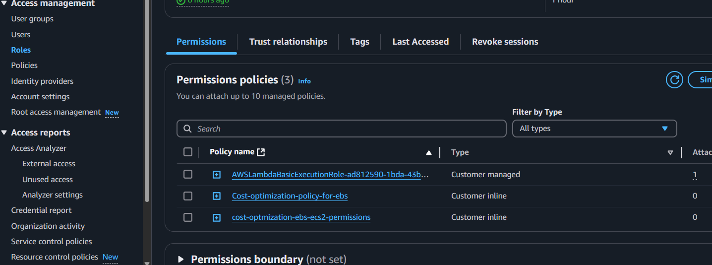Lambda Permissions